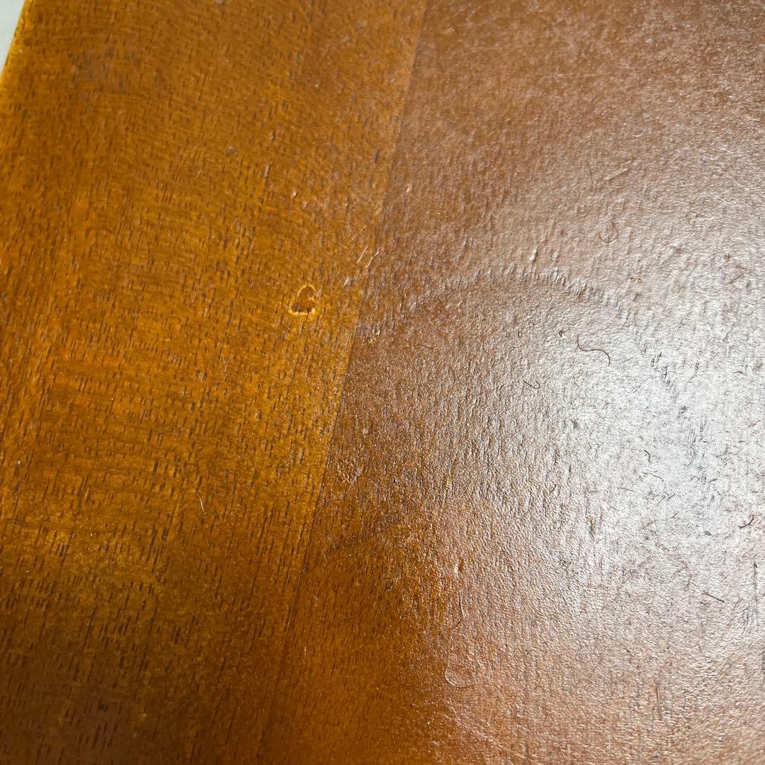 スキャンティーク　木製シンプルチェア ブラウン