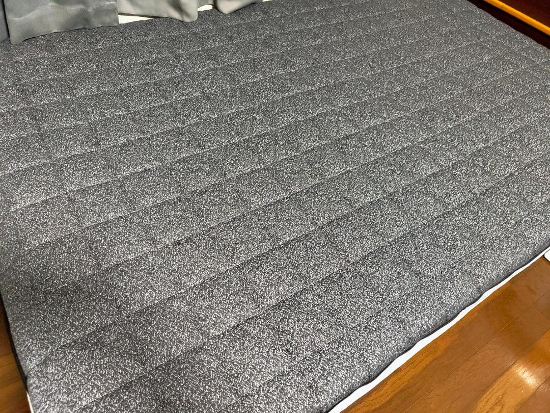 ヒツジのいらないマットレス セミダブル カバー・収納袋・箱付き 丸洗い可