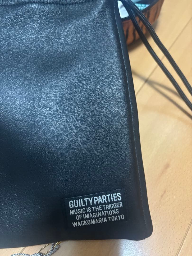 wacko maria レザーポーチ　黒　野村訓市　ロンハーマン　bedwin