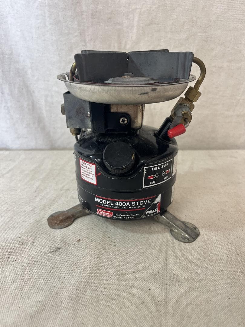 中古現状！【Coleman】コールマン ピークワン モデル４００Ａ 動作良好