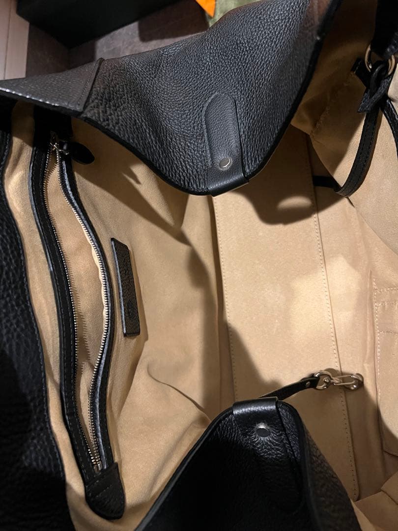 ガンゾ　フレンチカーフ　トートバッグ