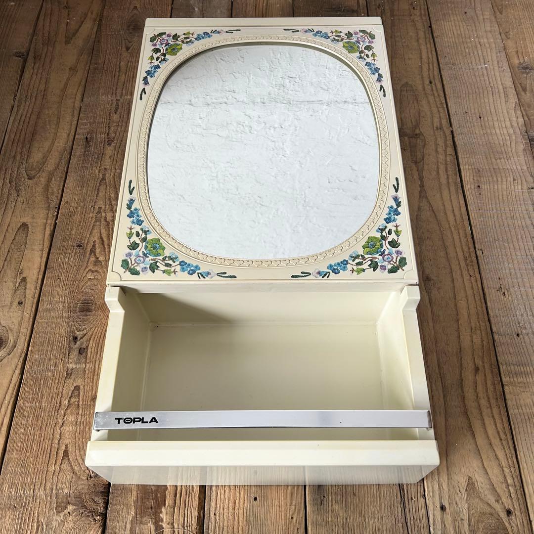 【希少】ウォールミラー キャビネット 洗面台