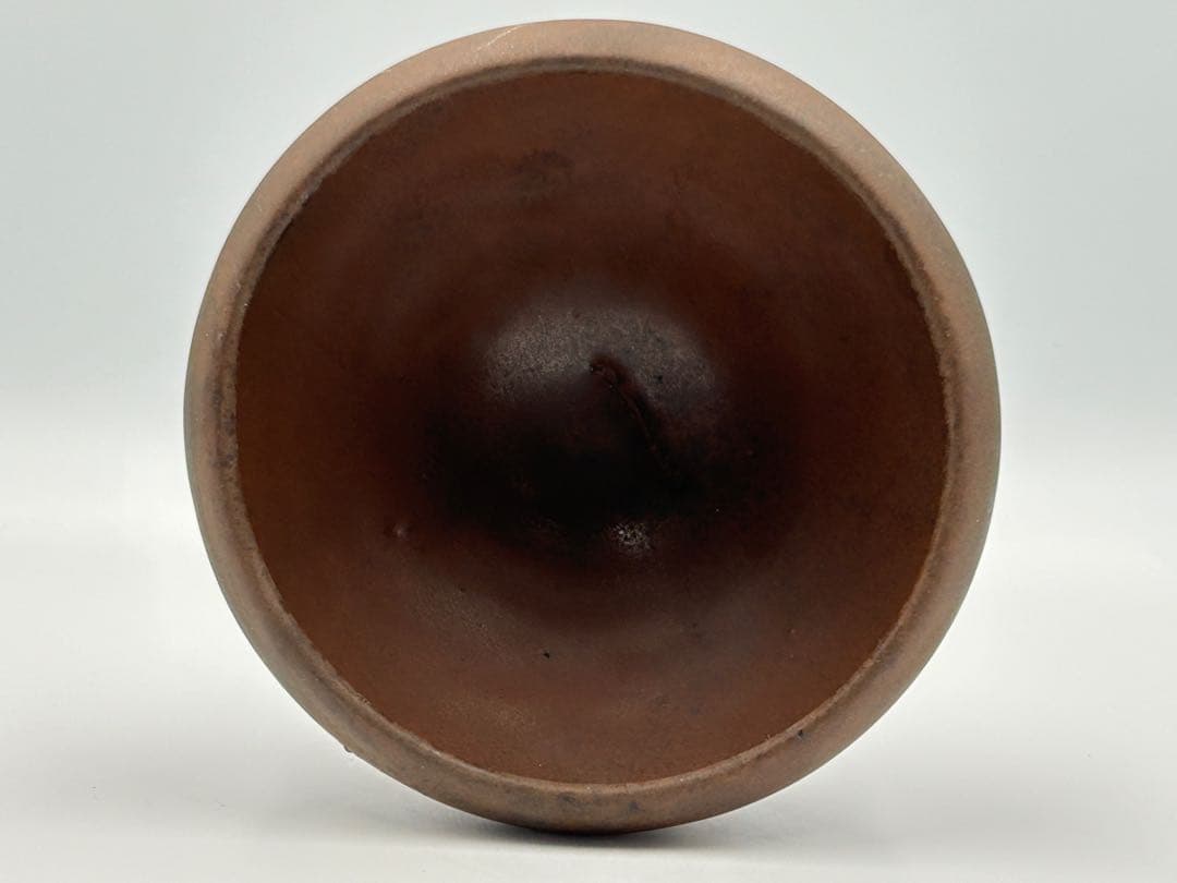 ★0011　宋時代　建窯 柿红釉天目茶碗 ★茶道具 茶器 唐物天目中国美術