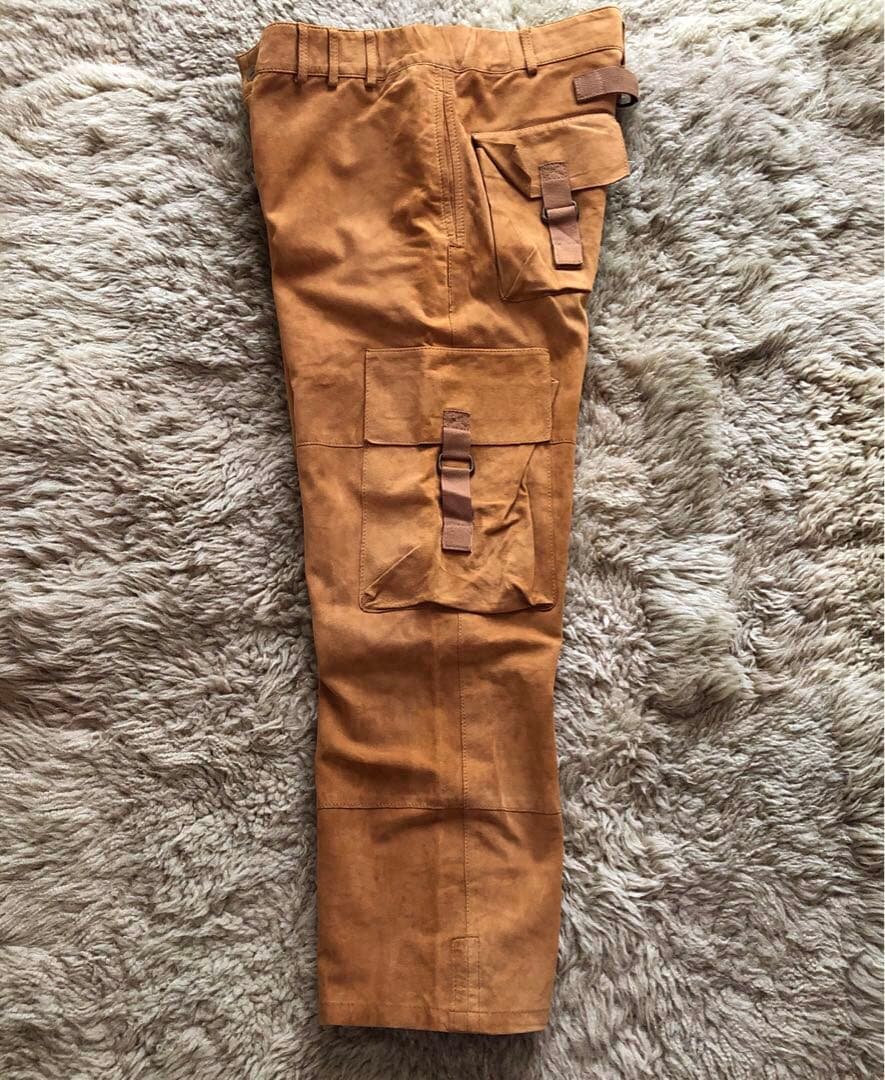 D&G レザーパンツ ドルチェ&ガッバーナ DOLCE&GABBANA