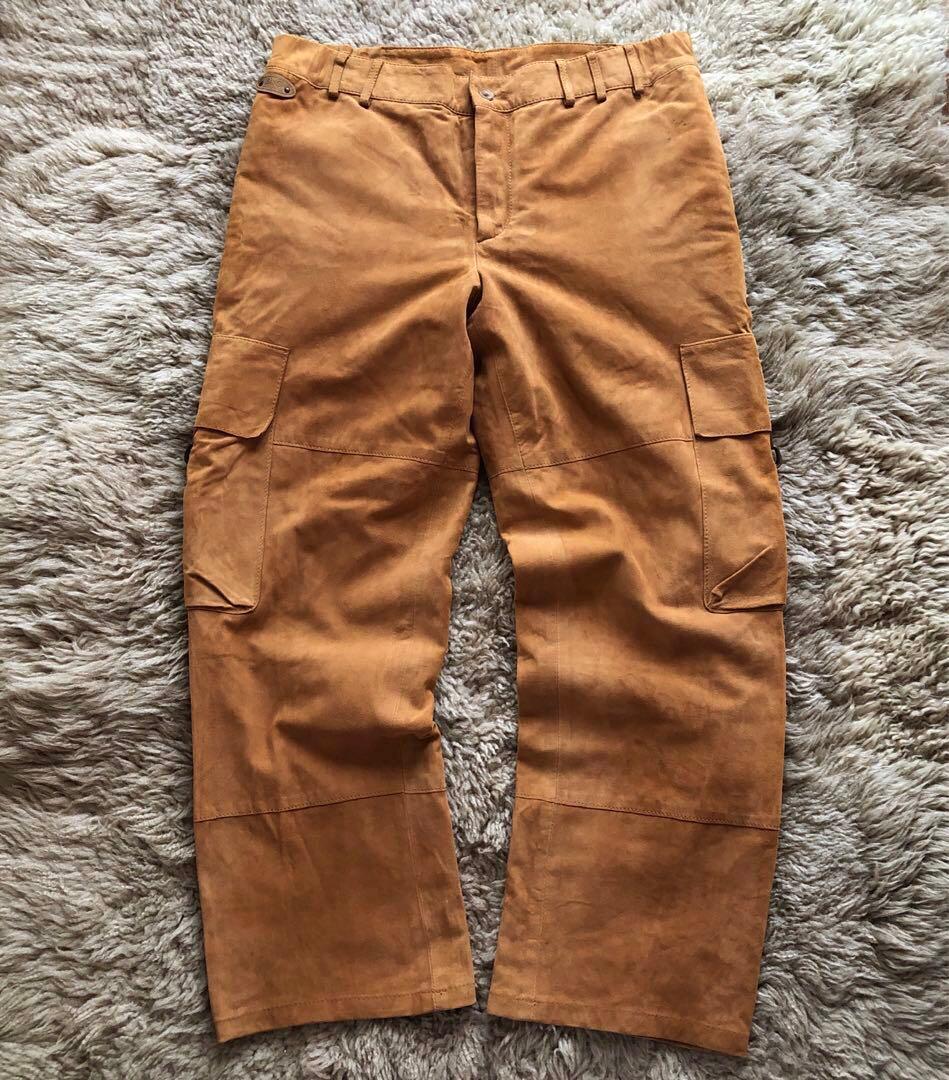 D&G レザーパンツ ドルチェ&ガッバーナ DOLCE&GABBANA