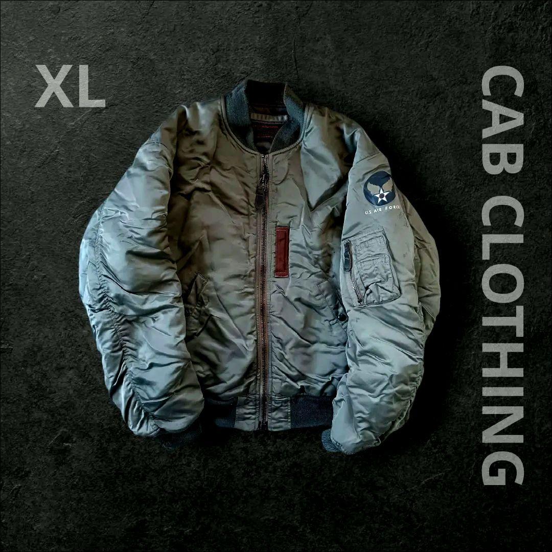サイズ感3L！CAB CLOTHING MA-1 CONMARジップ MA-1