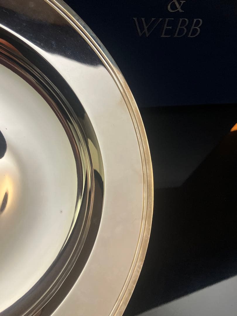 MAPPIN & WEBB ステンレス灰皿 Armada 直径：約22cm