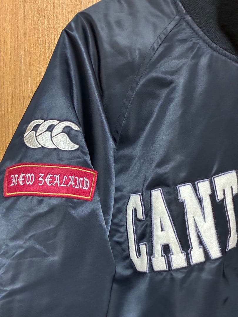 カンタベリー canterbury サテンジャケット