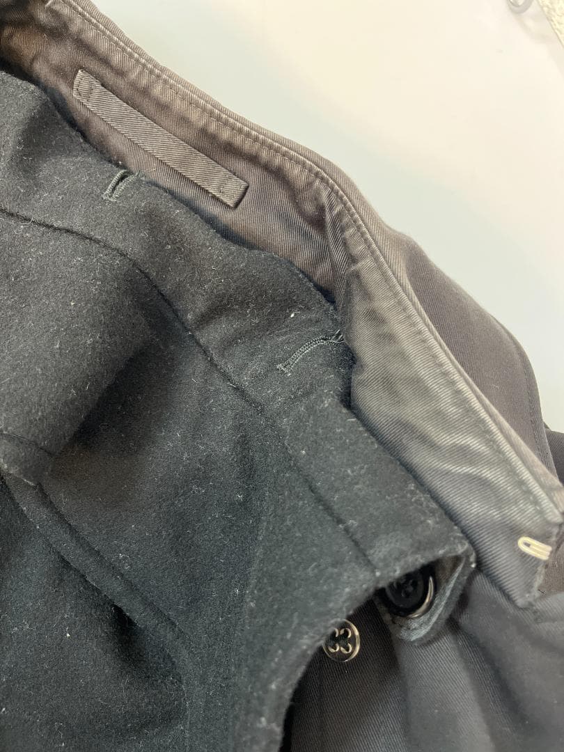 希少 Burberrys ライナー付 黒トレンチ メンズM〜L相当