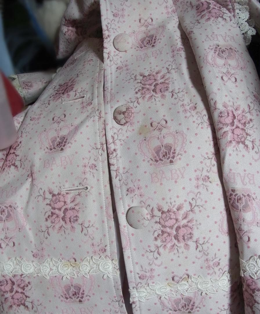 青木美沙子さん着用 王冠ゴブランコート ベイビーザスターズシャインブライト