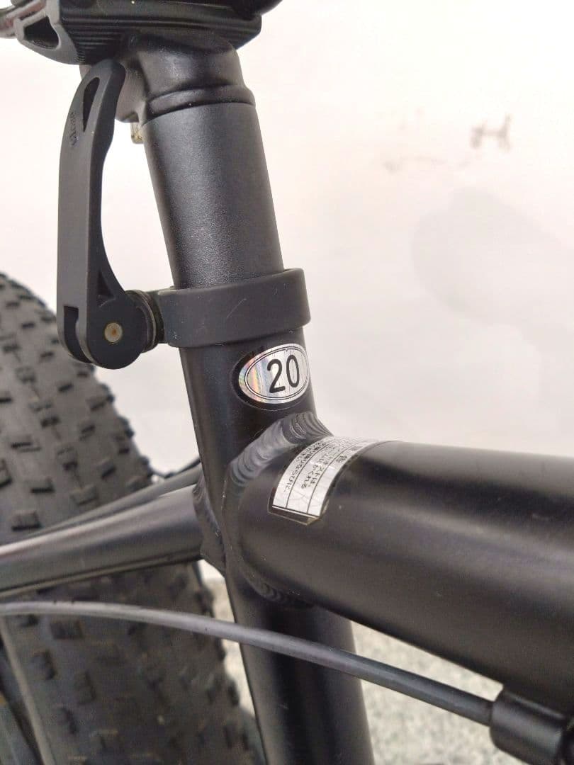 キャプテンスタッグ ファットバイク 207 20インチ 外装 変速7段