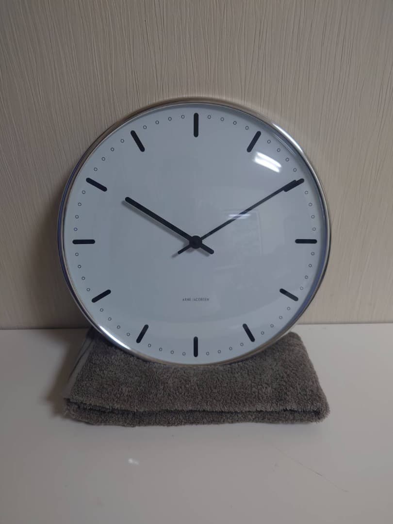インテリア時計 ARNE JACOBSEN Wall Clock Cityhall 29cm