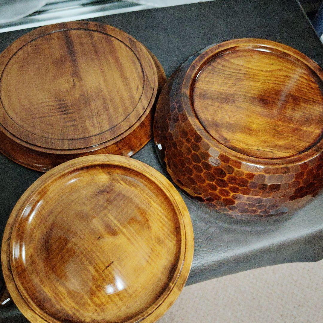 讃岐彫（山富）　飯器　お盆