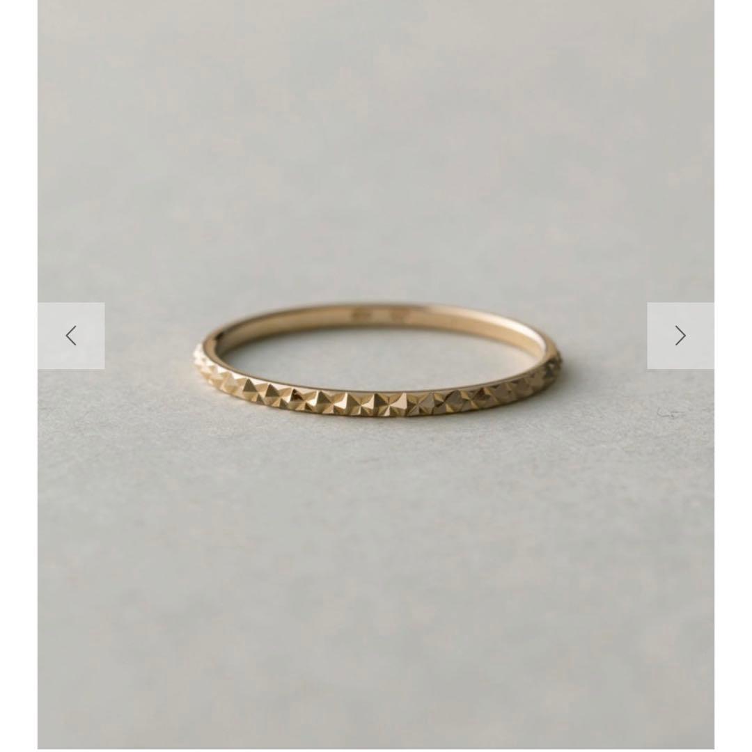 ete K10 クレール トライアングルカットリング　保証書付き