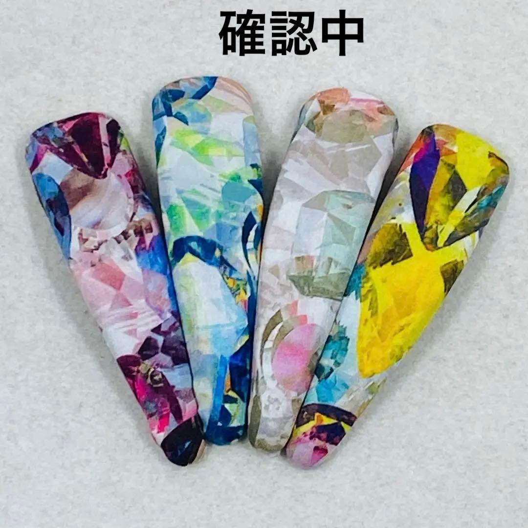 リバティ ハンドメイド パッチンピン4個41