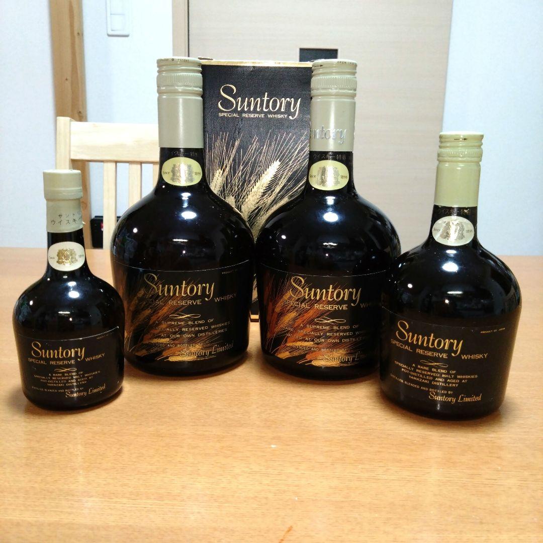 ◆サントリー◆スペシャルリザーブ◆70周年記念ボトル◆特級◆麦穂ラベル◆古酒