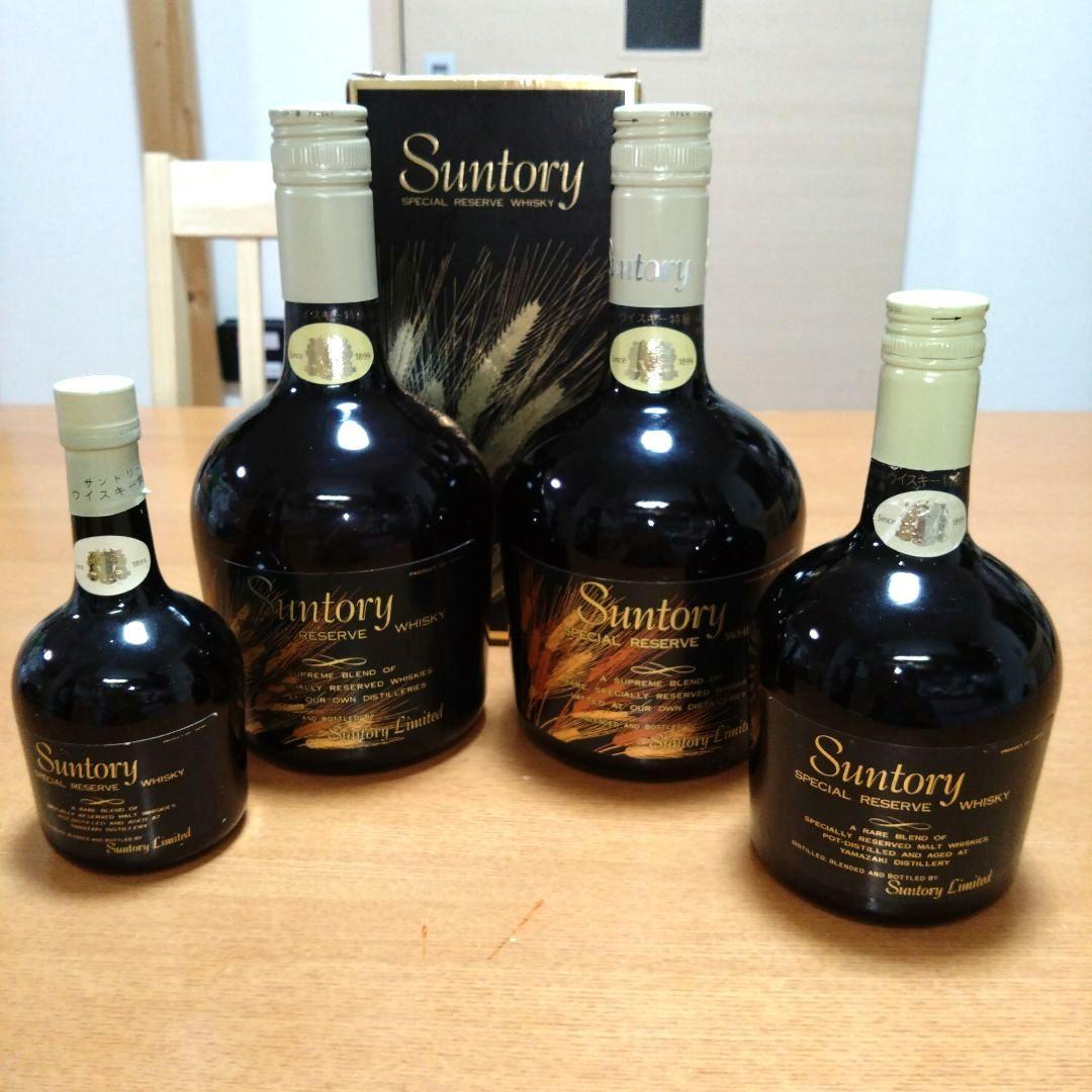 ◆サントリー◆スペシャルリザーブ◆70周年記念ボトル◆特級◆麦穂ラベル◆古酒