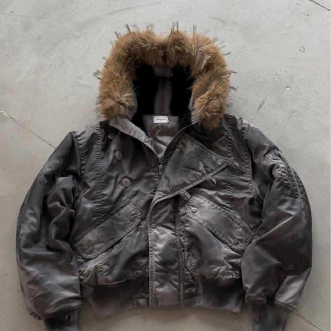 ANDER HUNK Faded N2B Flight Jacket Sサイズ