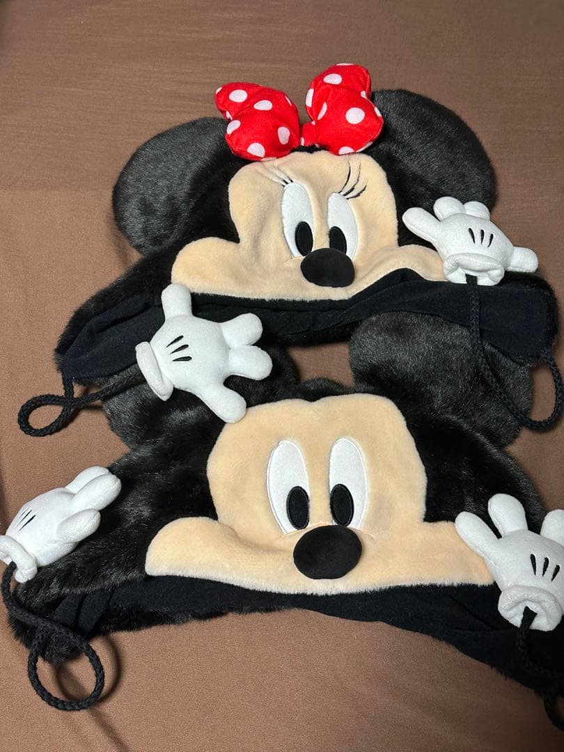 ミッキー・ミニー キャラクター帽子 58cm