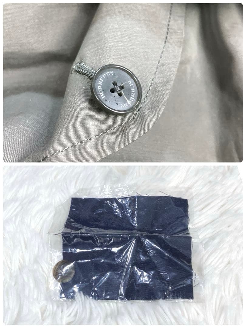 ✨バーバリー ノバチェック メガ ステンカラーコート 比翼 ライナー付 2way