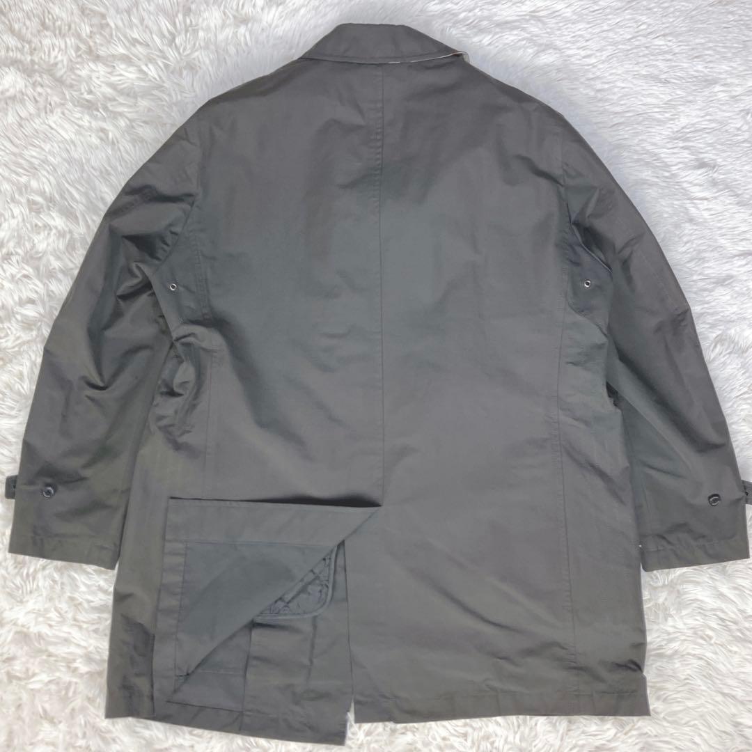 ✨バーバリー ノバチェック メガ ステンカラーコート 比翼 ライナー付 2way