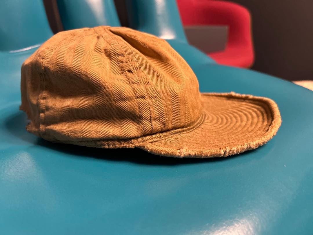 個人装備 WW2 US ARMY AIR FORCE A3 HBT MACHNIC CAP