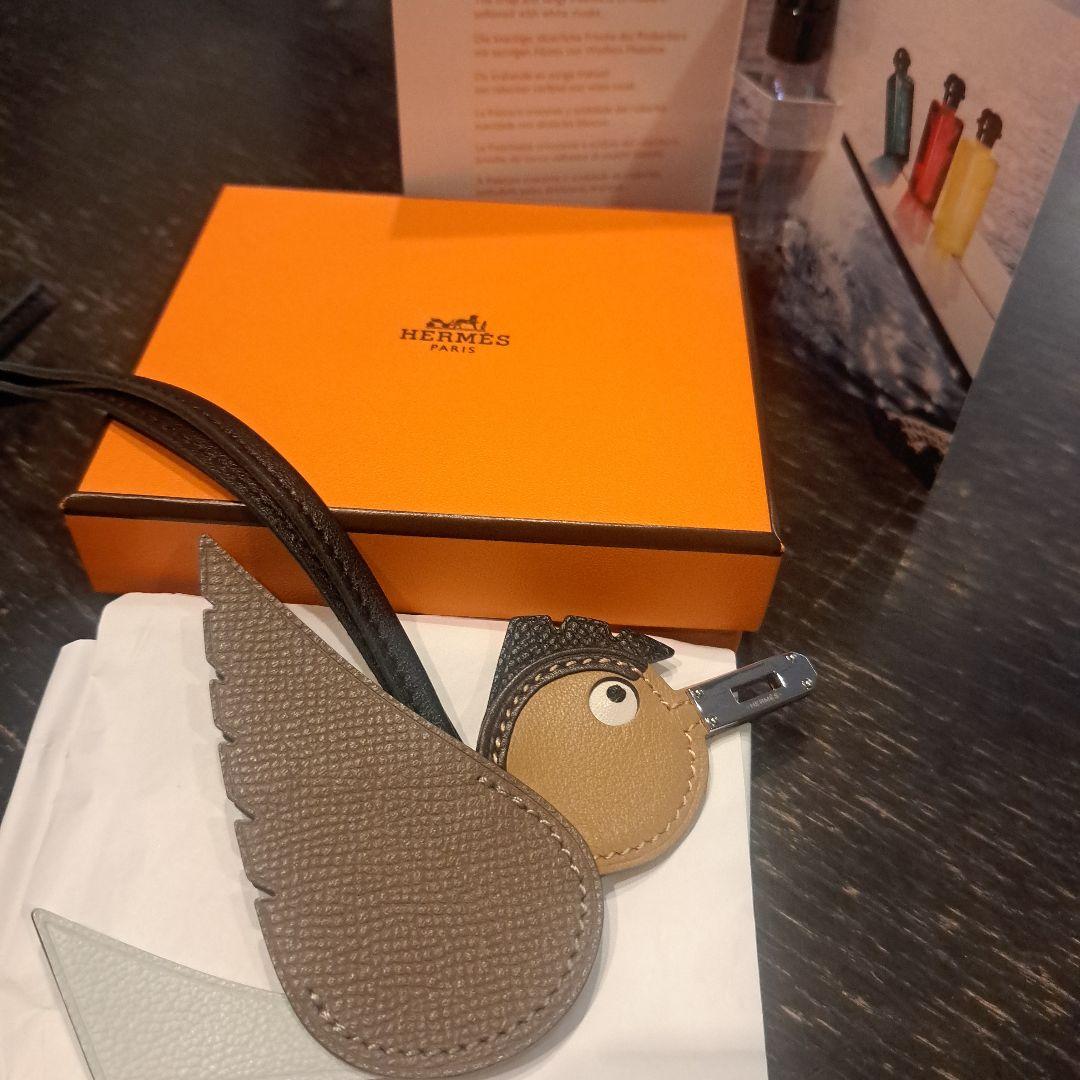 HERMES　キーホルダー(チャーム)　　バーディチャーム鳥