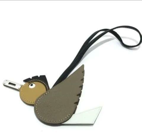HERMES　キーホルダー(チャーム)　　バーディチャーム鳥