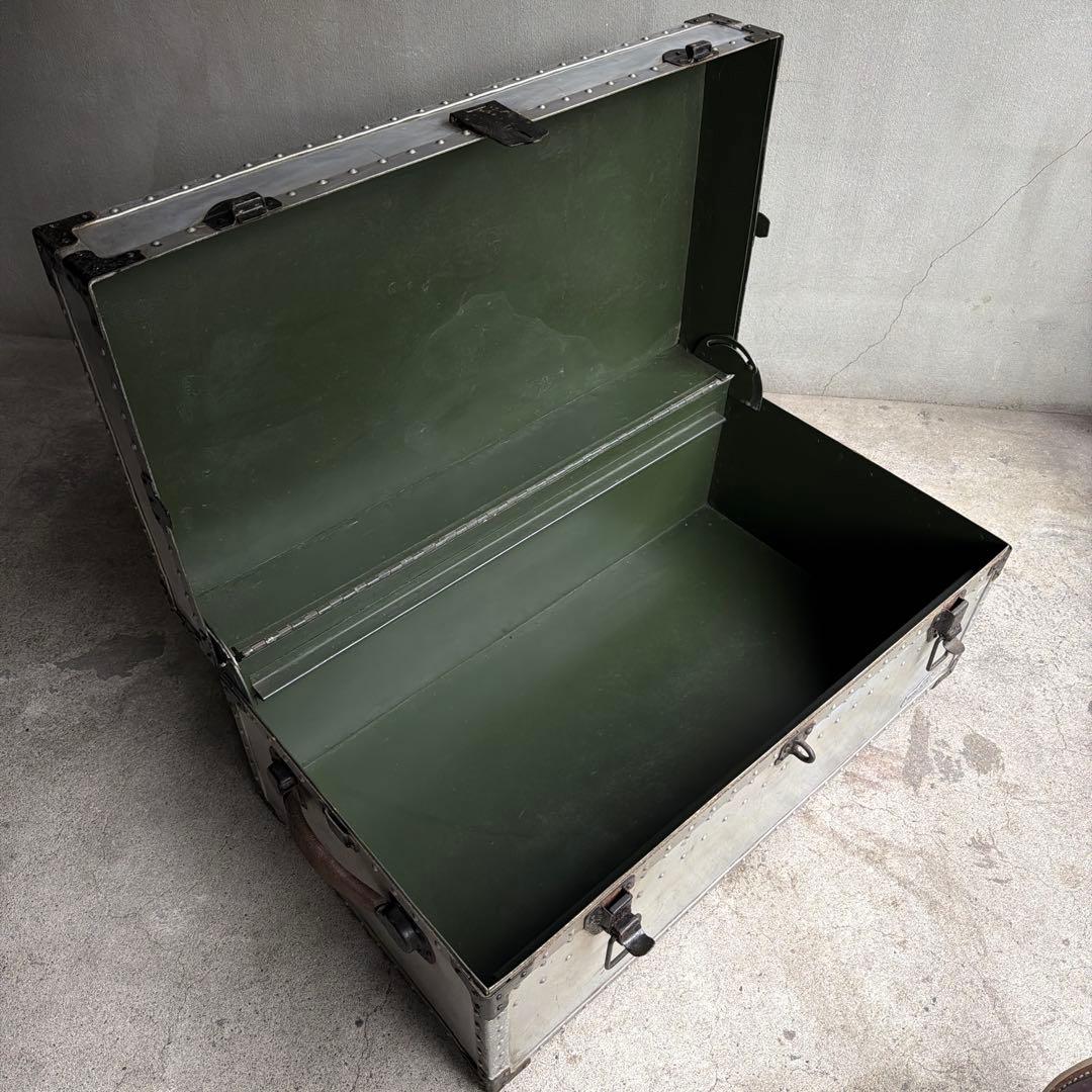 オールドヴィンテージ　nikkoku kogyo アルミトランクケース