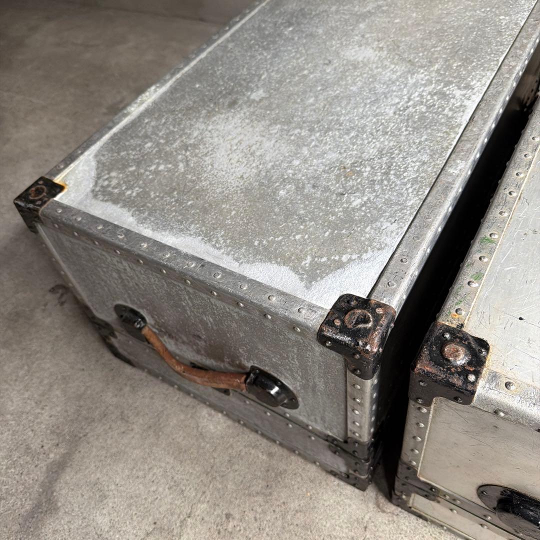 オールドヴィンテージ　nikkoku kogyo アルミトランクケース