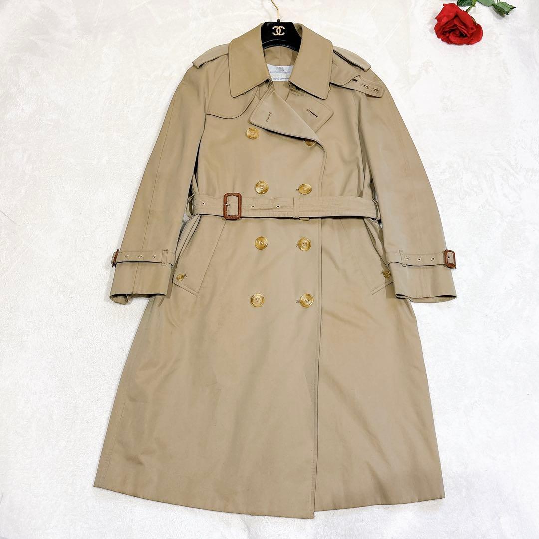 新品同様✨　アクアスキュータム　トレンチコート　L ベージュ