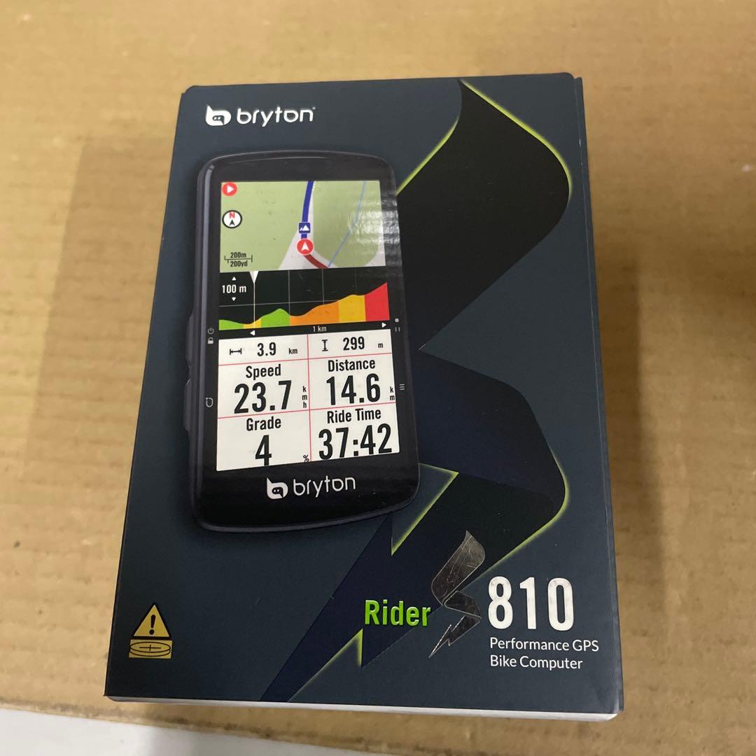 新品未開封　ブライトン Rider S810T GPS サイクルコンピューター