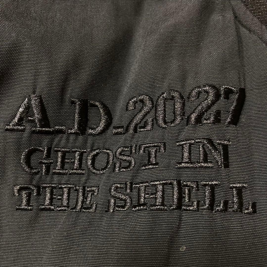 攻殻機動隊 GHOST IN THE SHELL MA-1 L ブラック