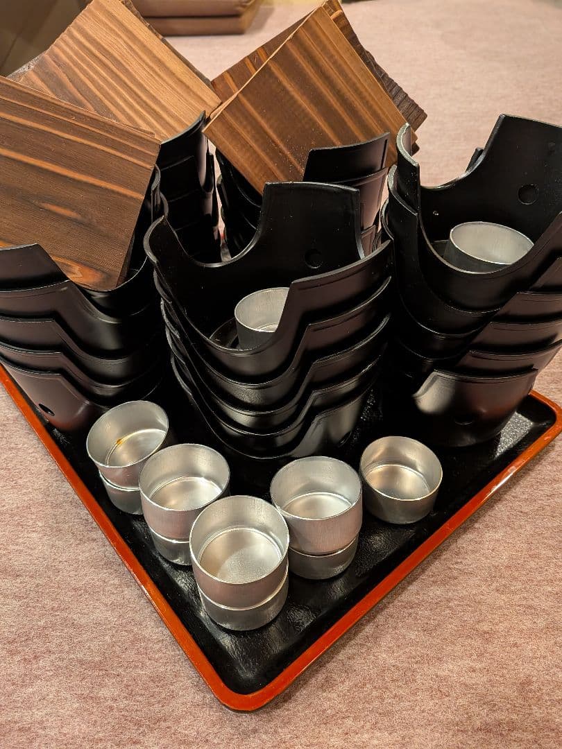 卓上イロリコンロ＋陶板 25個セット