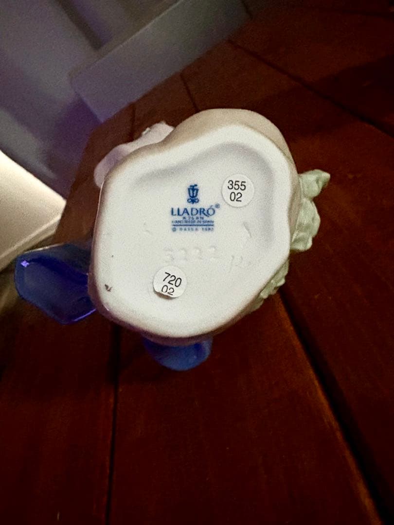 『きれいな花ばかり』　Lladro 少女像 010.05222