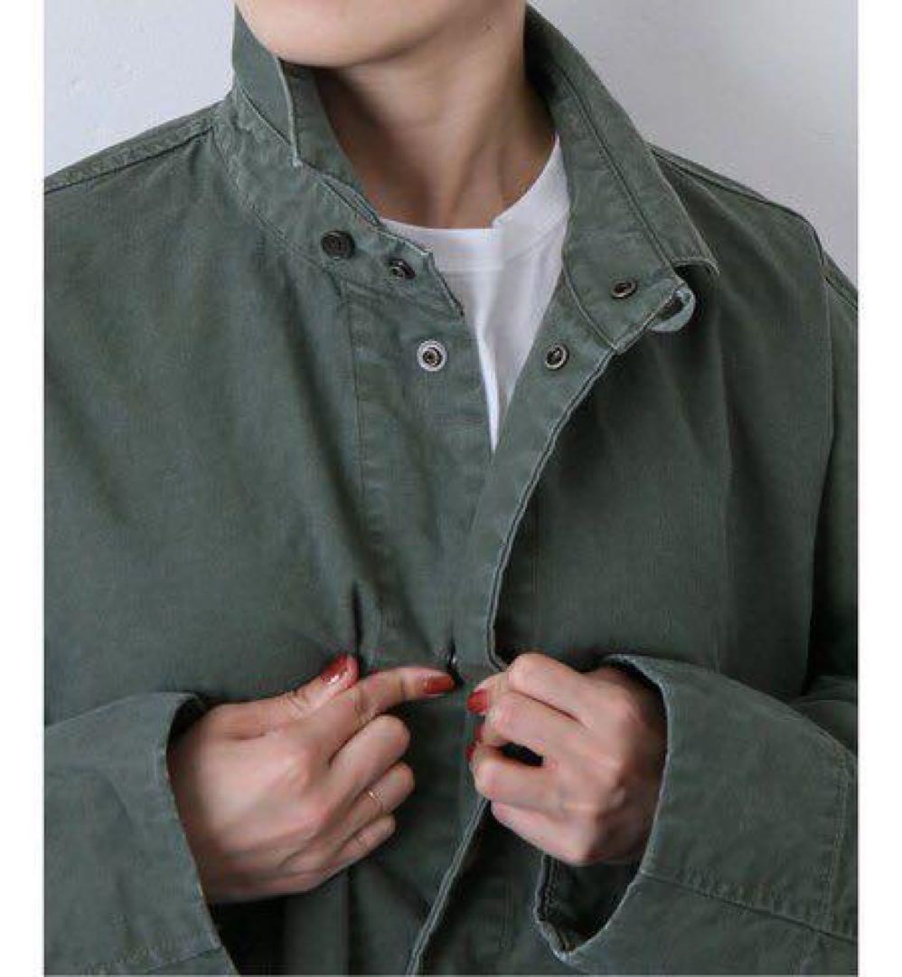 ジャーナルスタンダードラックス ムラダックスタンドカラーブルゾン ミリタリー