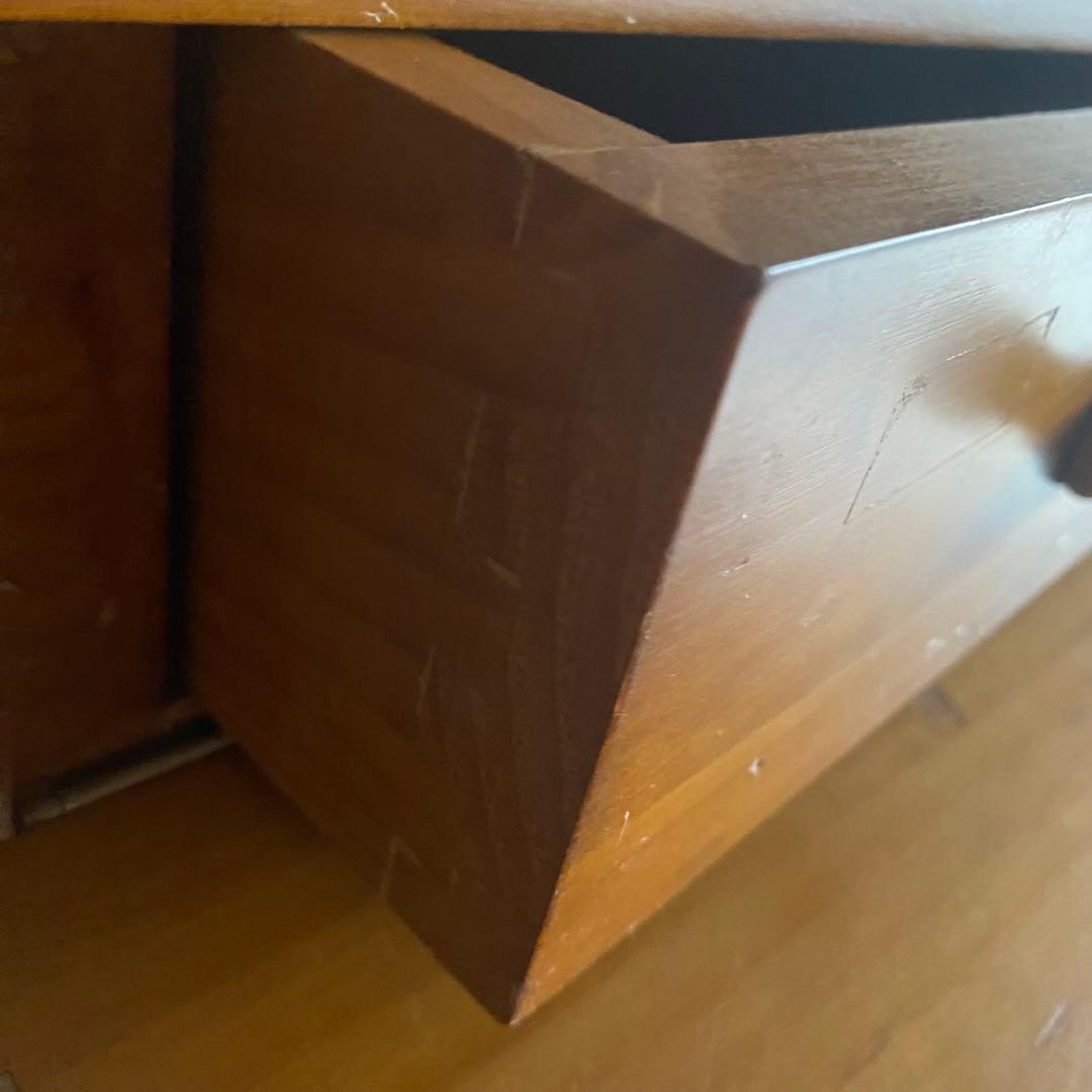 フランス　アンティーク　ドローイング　デスク　机　トールペイント　カントリー