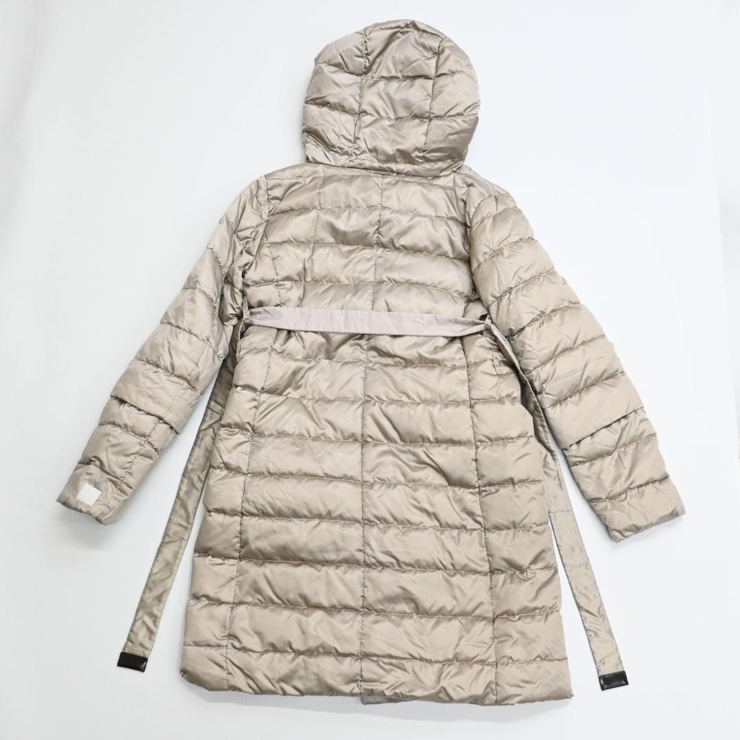 48288★冬 S Max Mara マックスマーラ Aライン ダウンコート*