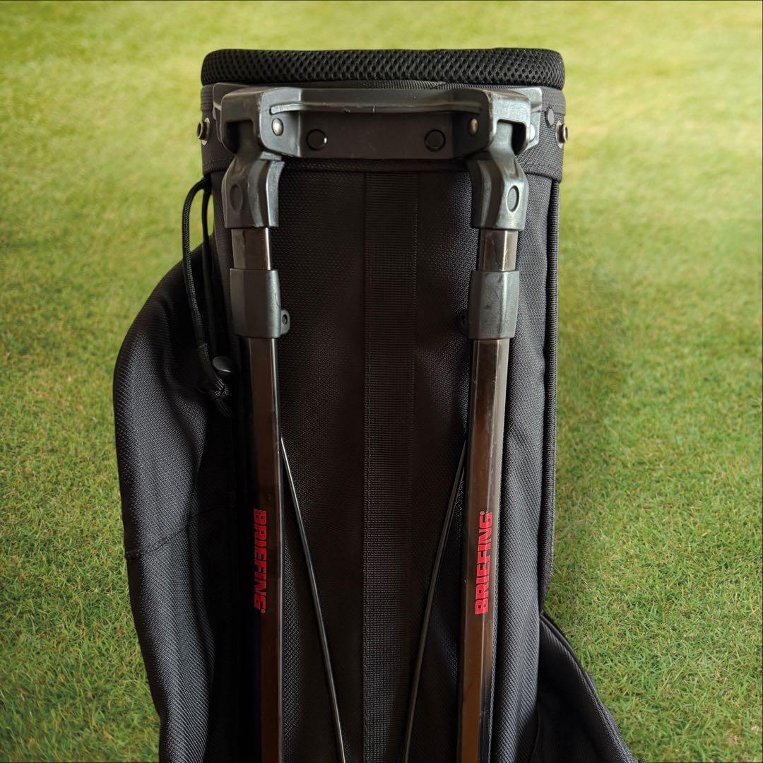 表参道ヒルズ限定モデル　ブリーフィング　キャディバッグ　黒　CR-4 カーボン