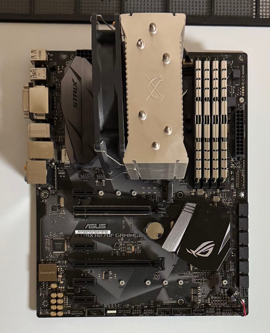 【4点セット】 i7-7700K/マザボH270F/メモリ16GB/クーラー