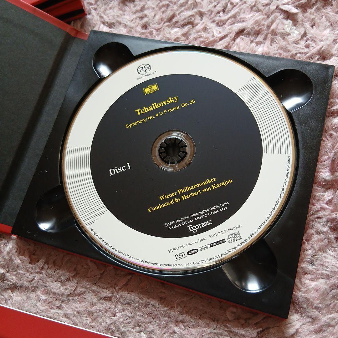 新同品 ESOTERIC SACD3枚カラヤン チャイコフスキー交響曲4,5,6