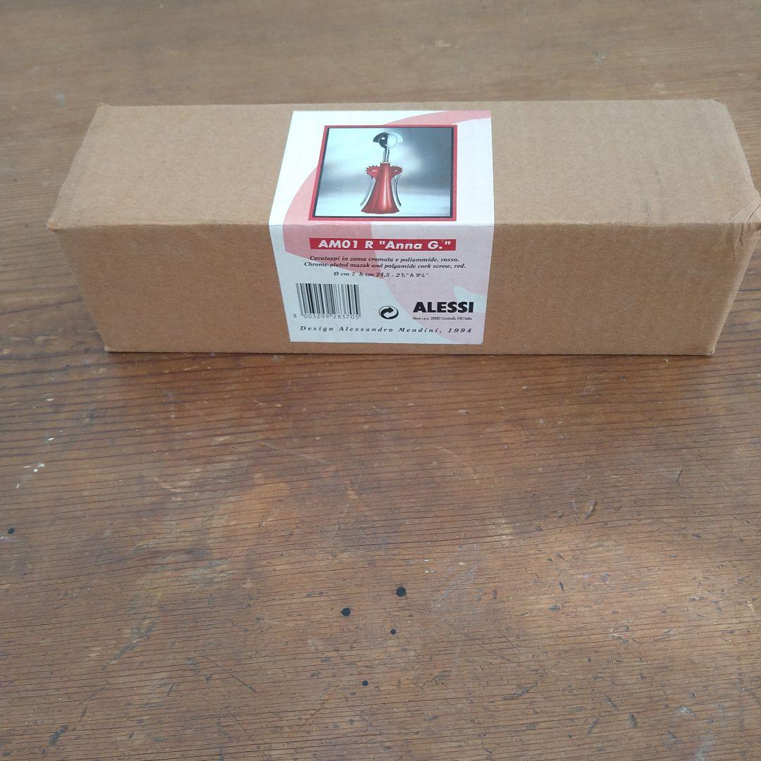 【新品未使用】ALESSI AM01 R “Anna.G.” ワインオープナー