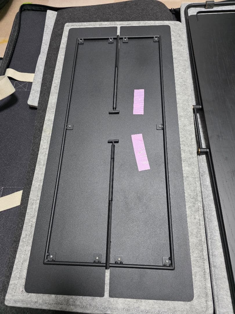 nodel design バタフライテーブルM Black Set