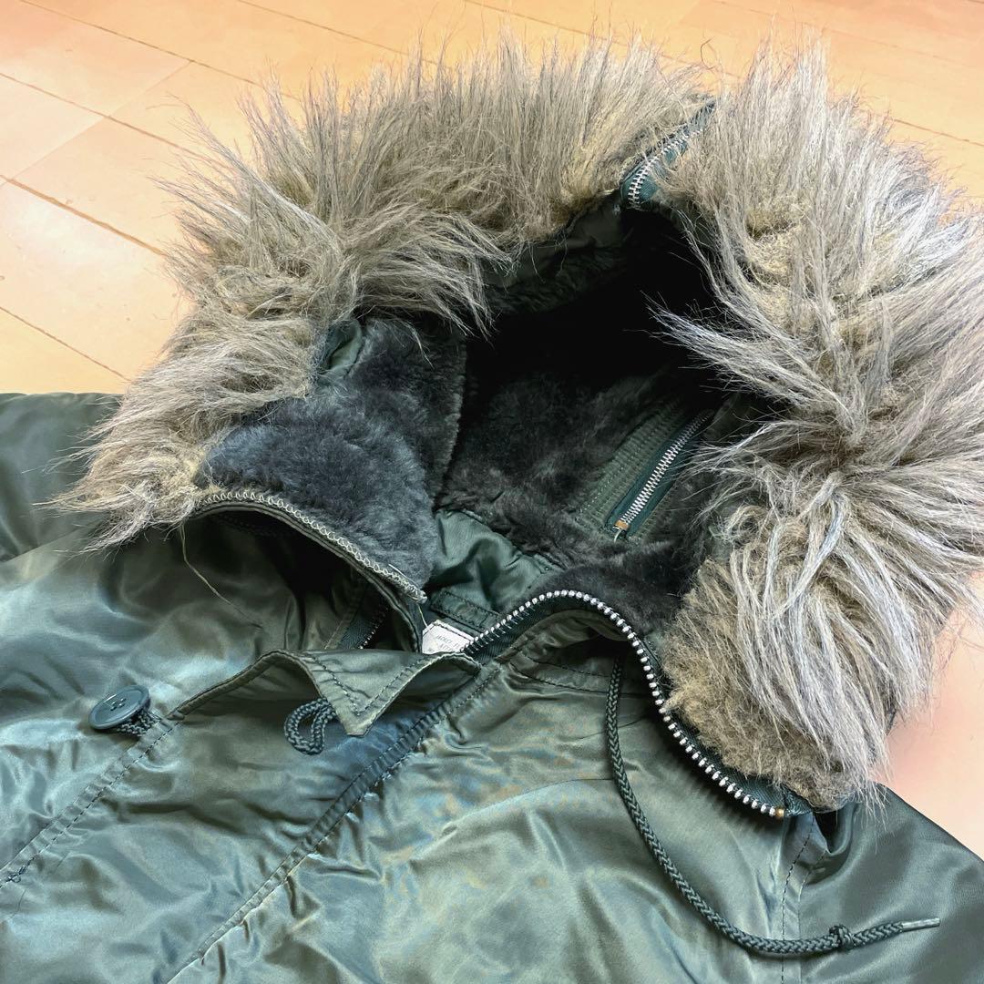 希少！ALPHA N-2B MA1フライトジャケット 短丈Y2Kアメカジ