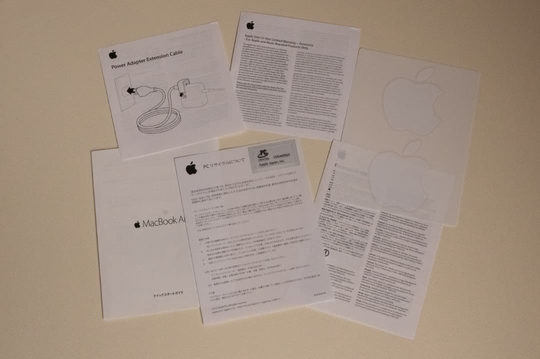 MacBook本体 Apple MacBook Air 13-inch Early 2015