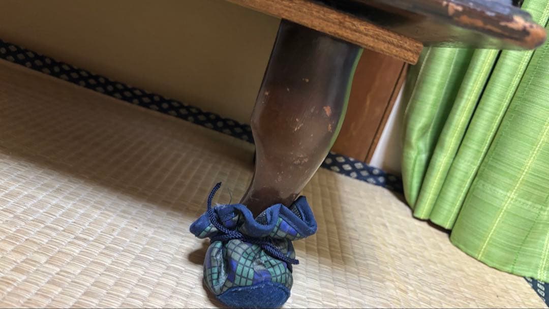 クラシック木製三面鏡ドレッサー　昭和レトロ