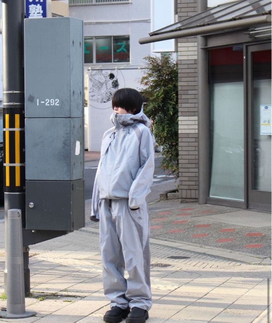 パンツ sansangear wind shield pants ice gray