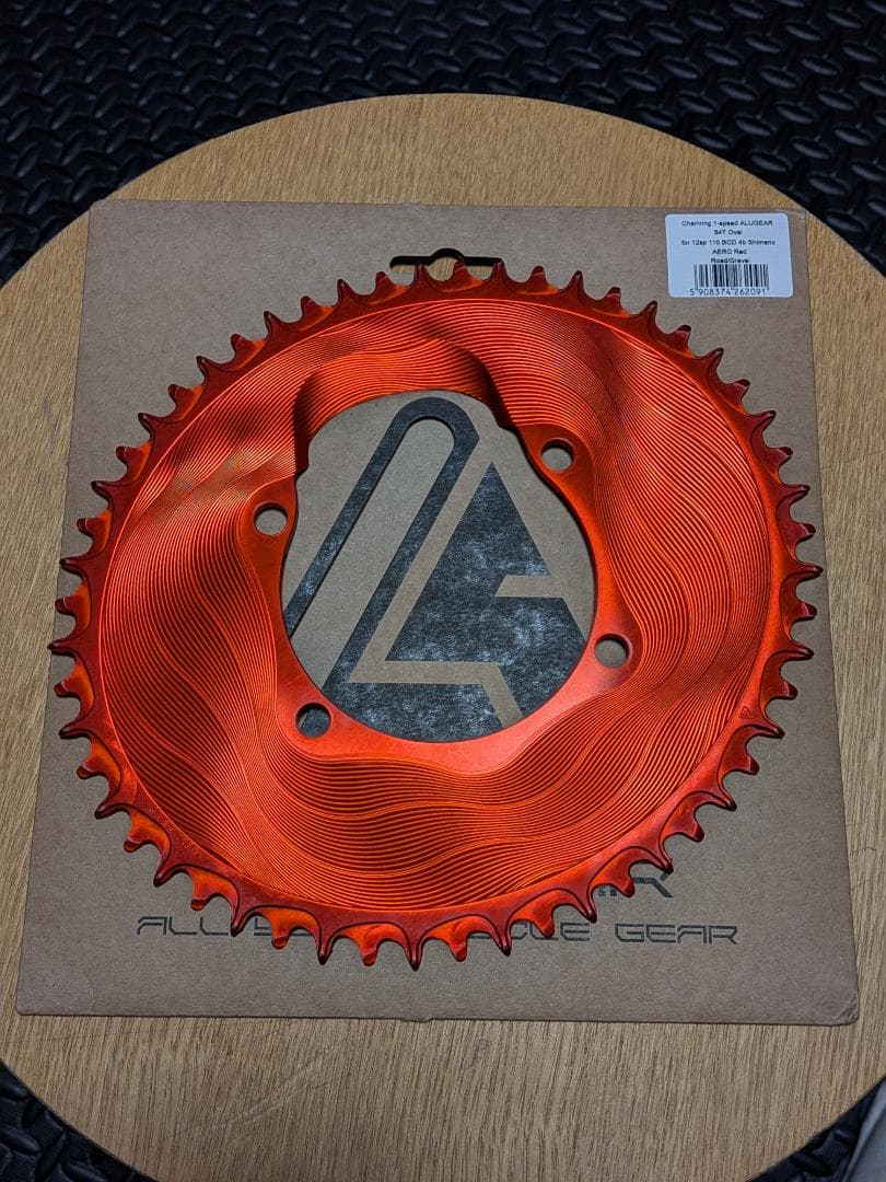 ALUGEAR １ｘ １２速５４ｔ １１０BCD ４Ｄ ナローワイド オーバル