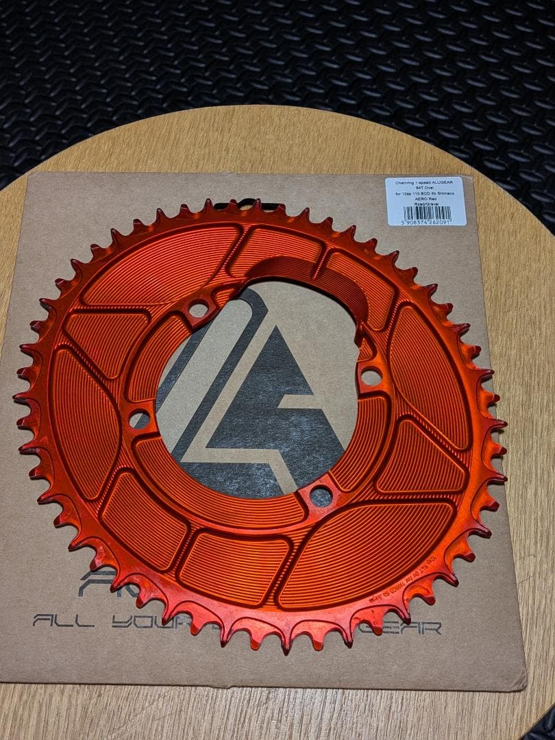 ALUGEAR １ｘ １２速５４ｔ １１０BCD ４Ｄ ナローワイド オーバル