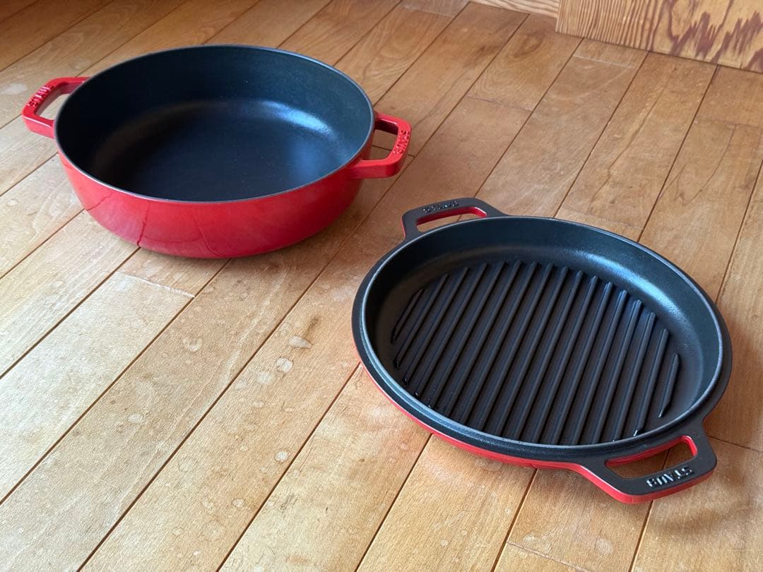 ※値下げ STAUB スキヤキ グリルパン 26cm